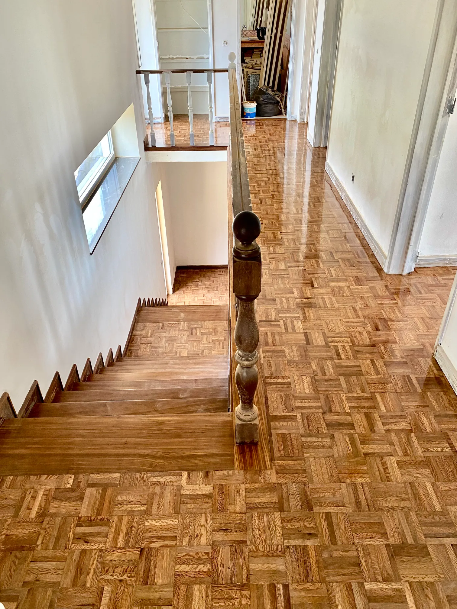 Parquet de Azinho, Verniz acetinado traffic HD Bona